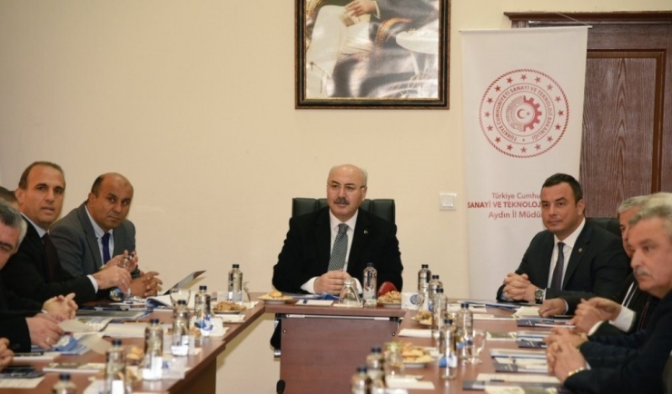 Aydın Kusi Zeytin Ve Zeytinyağının Sorunlarını Ele Aldı