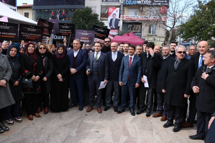 Manisa’da Ak Parti’den 28 Şubat Açıklaması