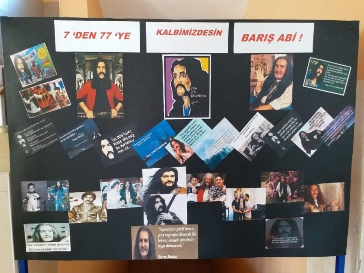 Öğrenciler Barış Manço’yu Unutmadı