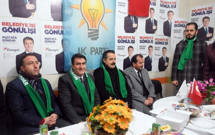 Dündar’dan Miting Gibi Seçim Bürosu Açılışı