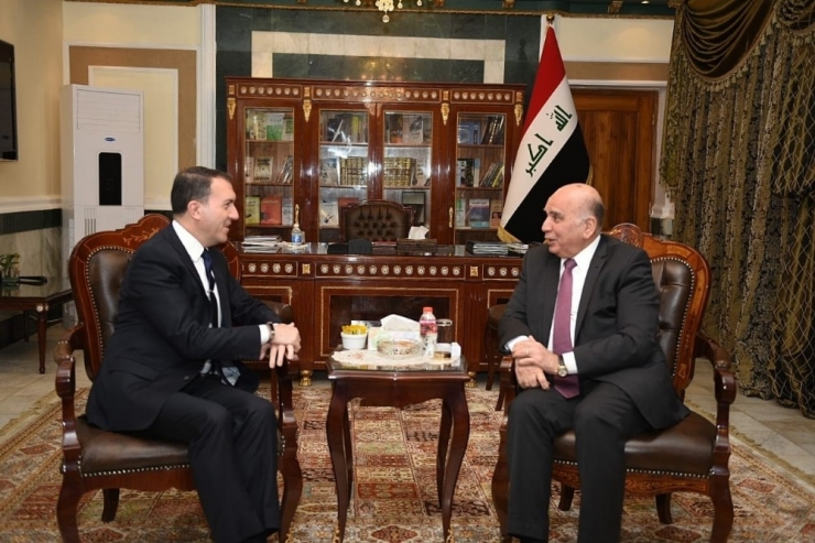 Büyükelçi Yıldız, Irak Maliye Bakanı İle Bir Araya Geldi