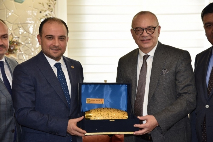 Başkan Ergün, Milletvekili Baybatur’u Ağırladı