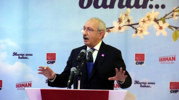 Chp Lideri Kılıçdaroğlu Uşak Mitinginde Vatandaşlara Seslendi