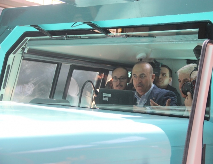 Bakan Çavuşoğlu’ndan Tülomsaş’ta "İpek Yolu" Açıklaması