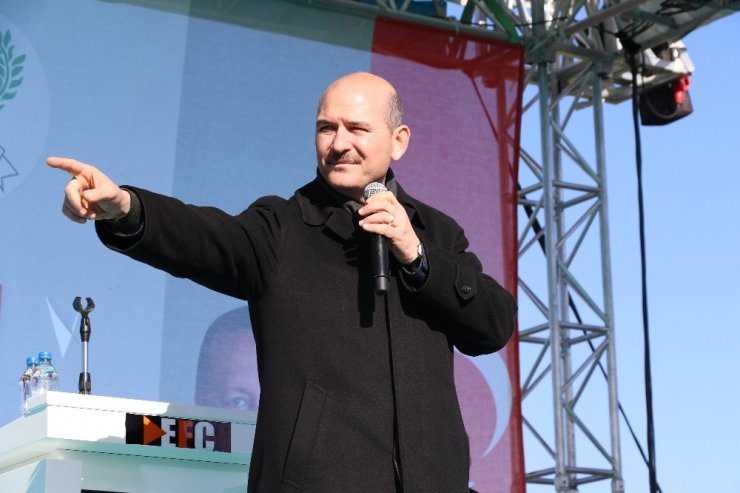 Bakan Soylu, Diyarbakır’da Açılışa Katıldı