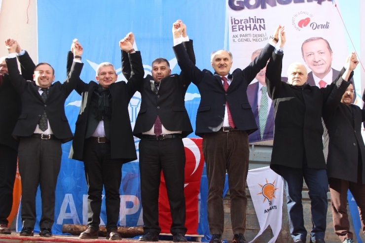 Ak Parti Yavuzkemal’e Çıkartma Yaptı