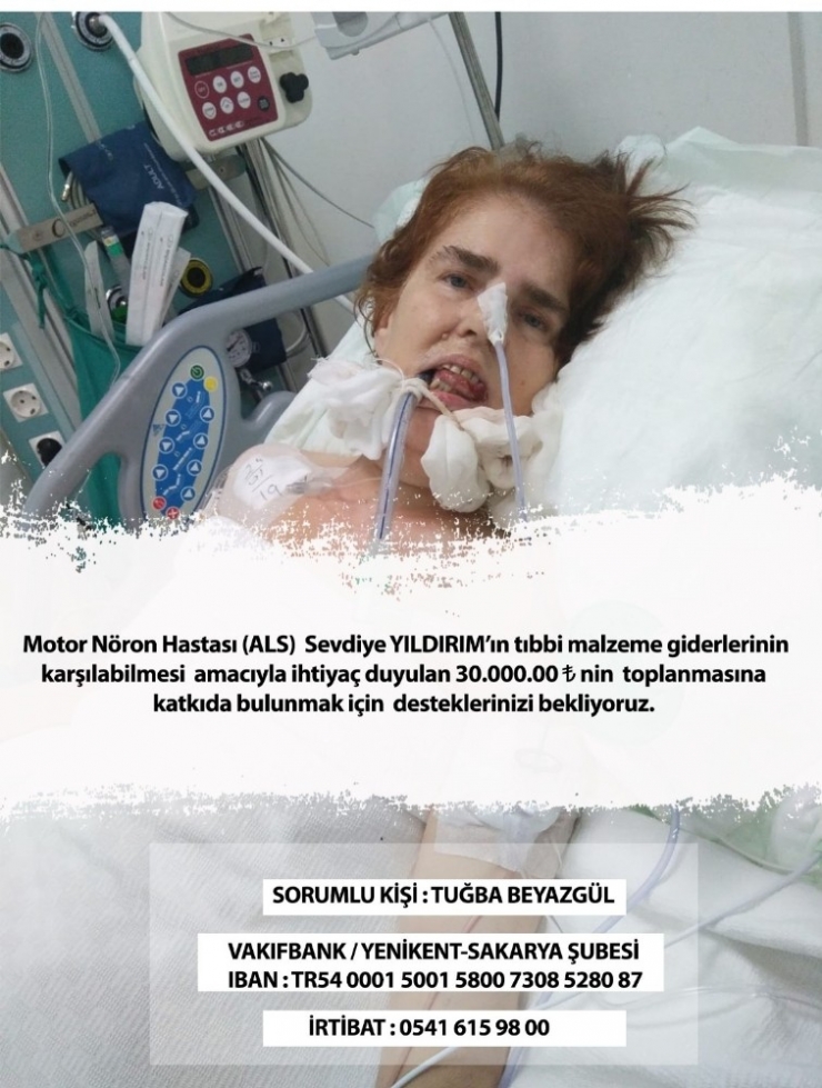 6 Yıldır Als Hastalığıyla Mücadele Eden 3 Çocuk Annesi Yardım Bekliyor