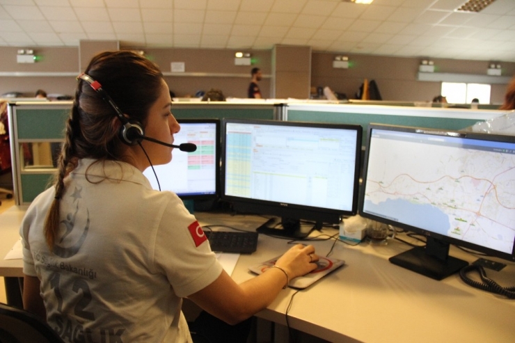 112 Acil Çağrı Merkezi’ne Gelen Çağrıların Yüzde 70’i Asılsız