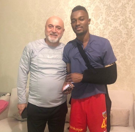 Kayserispor Mensah’ı Kaybetti