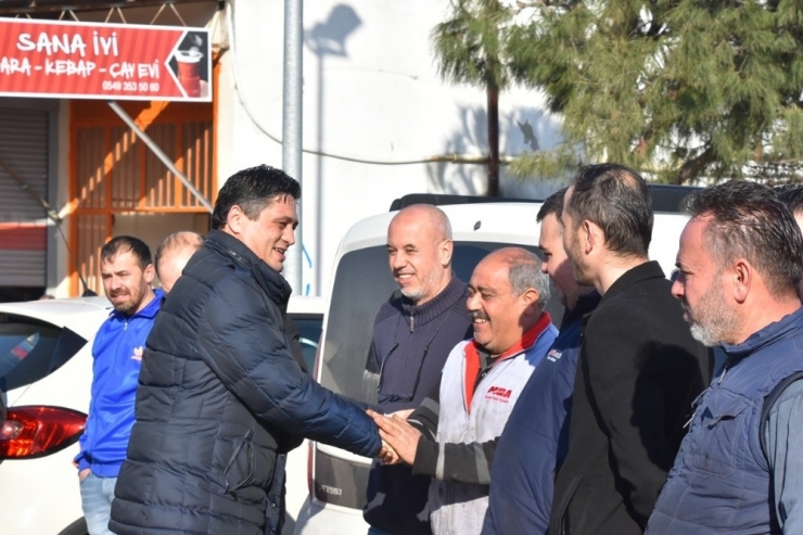 Ak Partili Hamza Dağ Ve Mhp’li Serkan Acar’dan Önemli Müjdeler