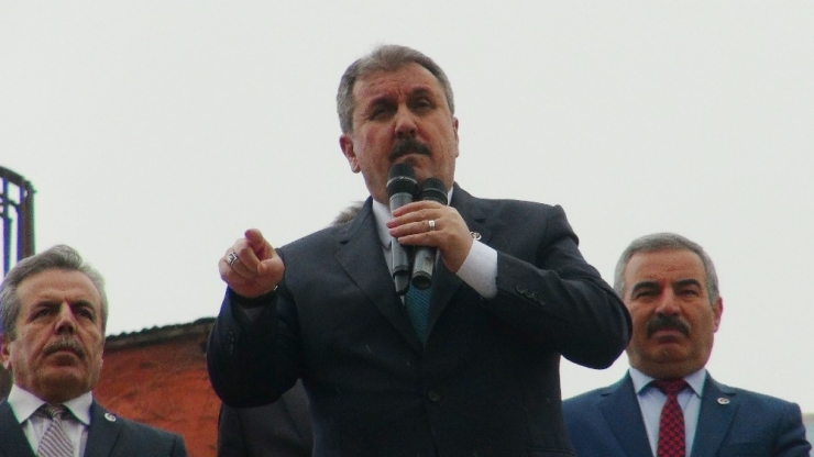 Bbp Genel Başkanı Destici: "Hdp’ye Verilen Seçim Yardımı Kandil’e Gidiyor"