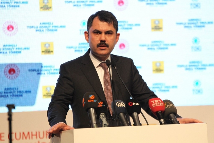Bakan Kurum: “Kentsel Dönüşüm Sürecini Hızlandırmamız Gerekiyor”