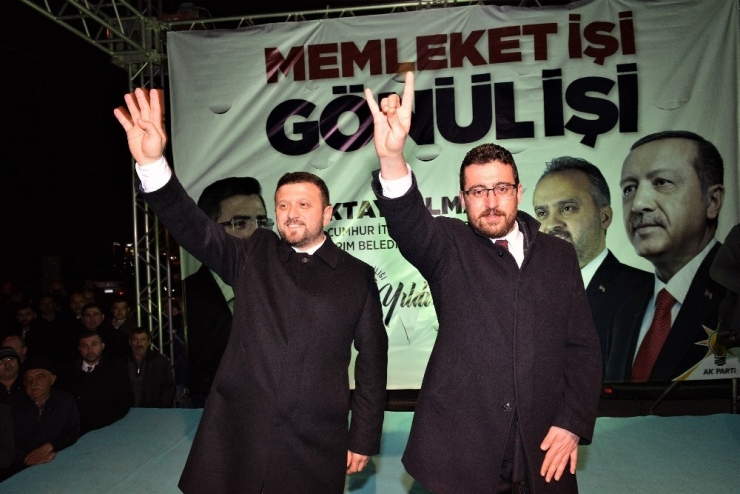 Milletten Yılmaz’a Sevgi Seli