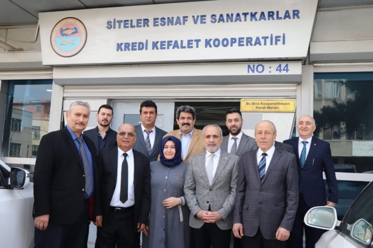 Yalçın Topçu’dan Siteler Esnafına Ziyaret