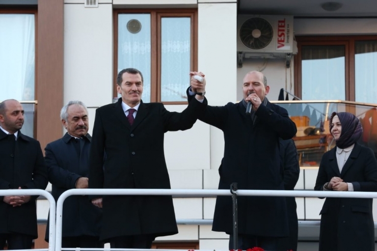 Bakan Soylu: “Eskiden Pkk’nın Yönetim Merkezi Olan Yerde Millet Kıraathanesi Yapılmış”