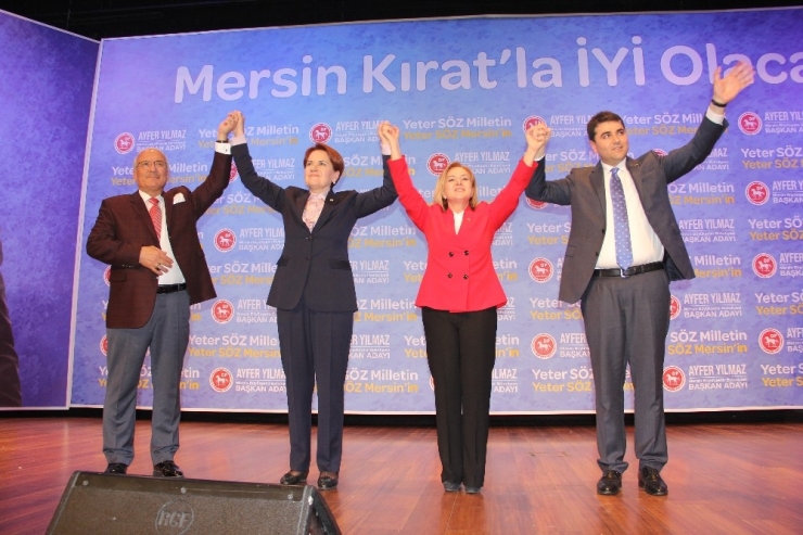 Akşener Ve Uysal Mersin’de