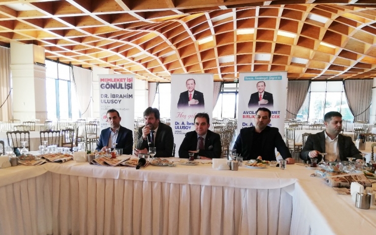 Ak Parti Avcılar Belediye Başkan Adayı Dr. İbrahim Ulusoy, Yerel Basın Mensupları İle Buluştu
