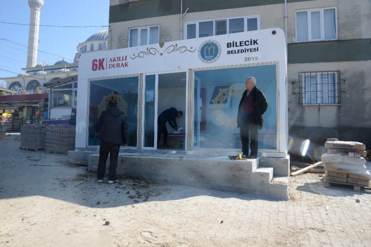 Bilecik’e 15’inci Akıllı Durak Yerleştirildi