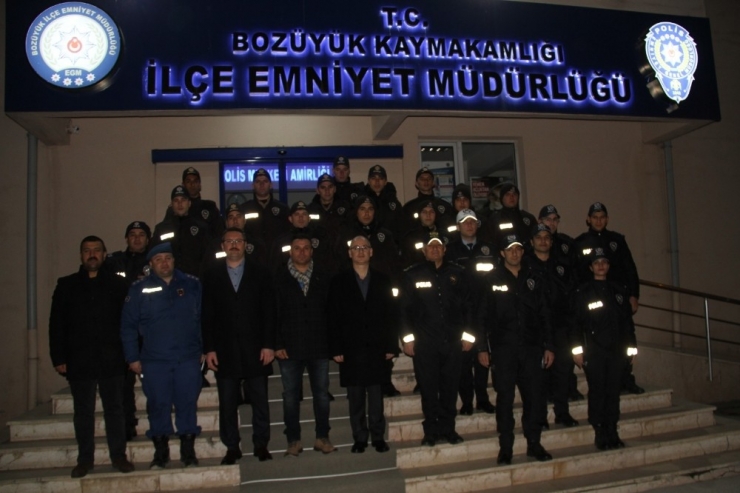 Bozüyük’te Gece Bekçileri Göreve Başladı