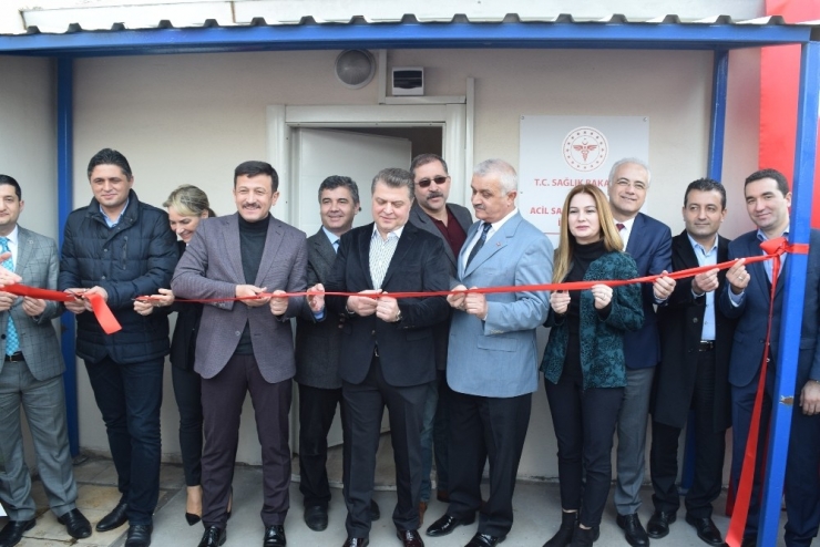 Aliağa Fabrikalar Bölgesine Yeni 112 Acil Yardım İstasyonu