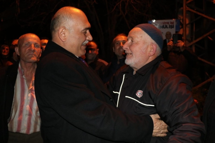 Göktepeliler Şahin’e Destek Sözü Verdi