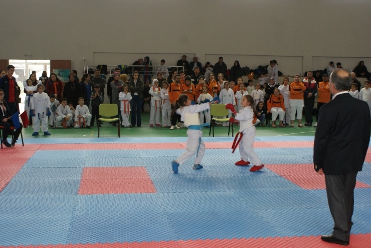 Manyas’ta Karate Şampiyonası Yapıldı