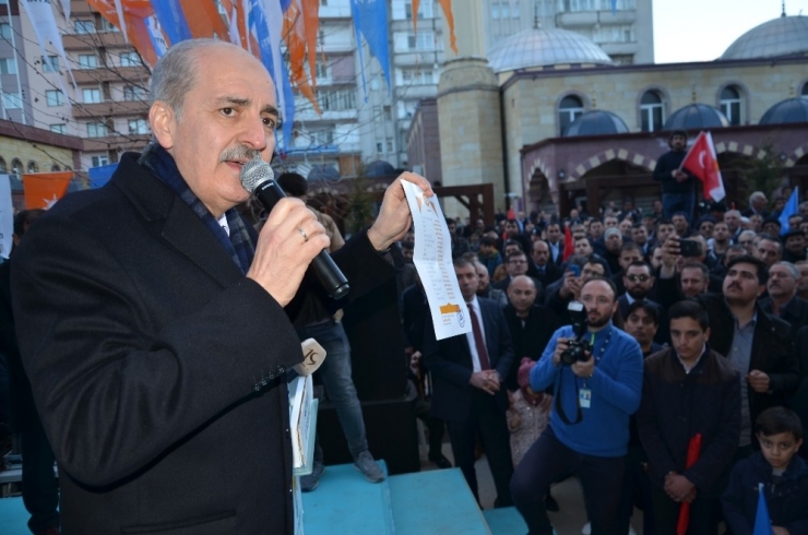 Ak Partili Kurtulmuş’tan Chp’ye Eleştiri