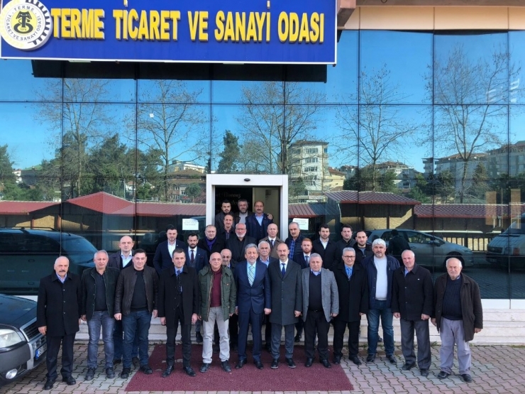 Başkan Adayı Kılıç’tan İş Adamlarına: “Yeter Ki Terme’ye Yatırım Yapın”