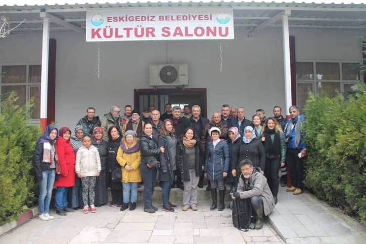 Fotoğraf Sanatçıları Eskigediz’i Ziyaret Etti
