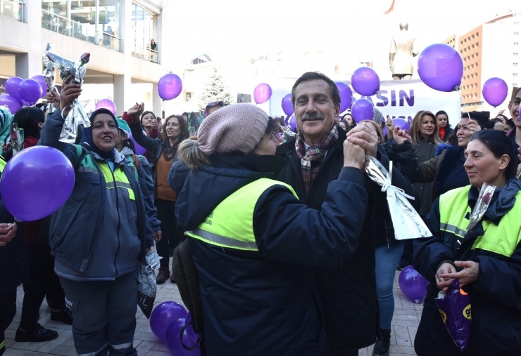 Tepebaşı’nda 8 Mart Coşkusu