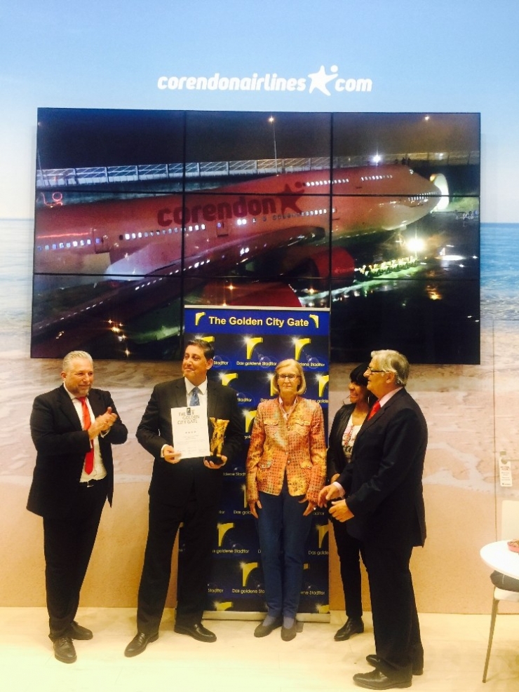 Corendon’a Almanya’dan Prestijli Ödül