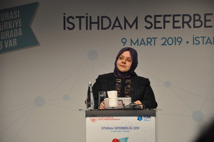 Bakan Zümrüt Selçuk: “2019 Yılı, İstihdam Seferberliğinin Mottosu"