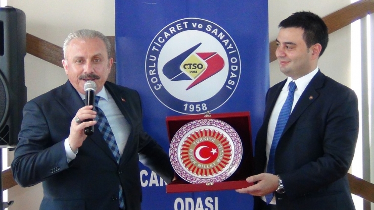 Tbmm Başkanı Şentop Çorlu’da