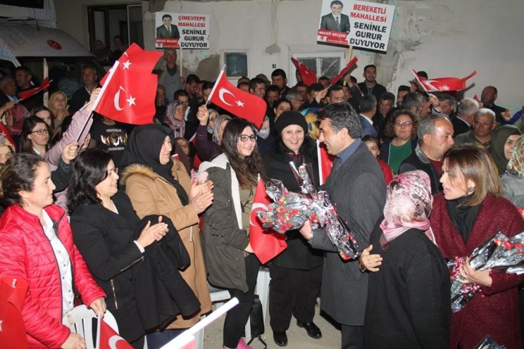 Başkan Selçuk, Dadağlı’da Vatandaşlara Hitap Etti