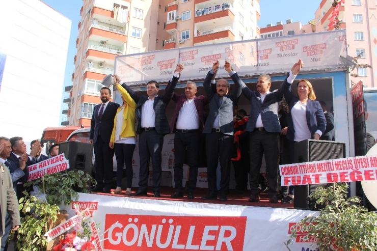 Elvan, Hamit Tuna İle Birlikte Serdar Soydan’ın Seçim Bürosunu Açtı