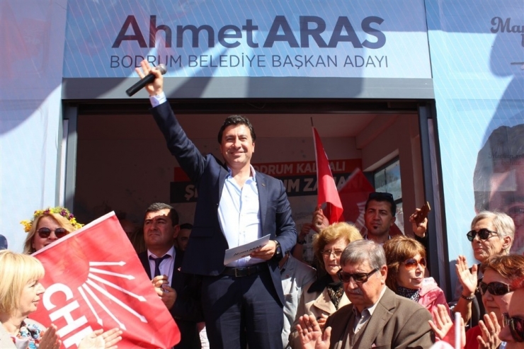 Aras; “Bütün Bodrum’un Belediye Başkanı Olacağım”