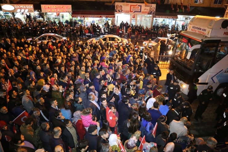 Cumhurbaşkanı Erdoğan Belen’de