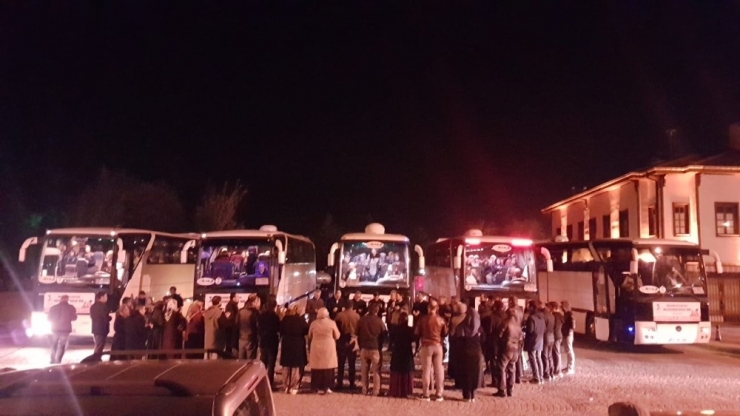 Akşehirli Öğrenciler Çanakkale’ye Uğurlandı