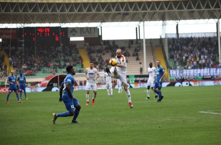 Spor Toto Süper Lig: Aytemiz Alanyaspor: 2 - Bb Erzurumspor: 1 (Maç Sonucu)