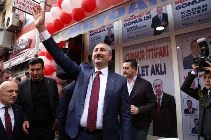 Adalet Bakanı Abdülhamit Gül: “Millet İttifakı Fetö’nün Şişirdiği Balondur”