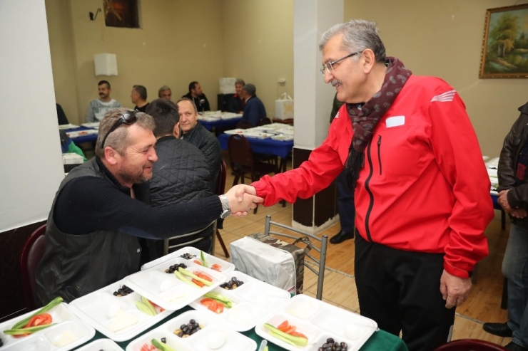 Murat Aydın Beykoz Kuşçular Kahvehanesi’ni Ziyaret Etti