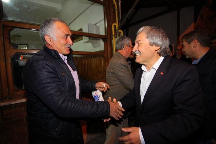 Başkan Şahin’in Esnaf Ve Ev Ziyaretleri