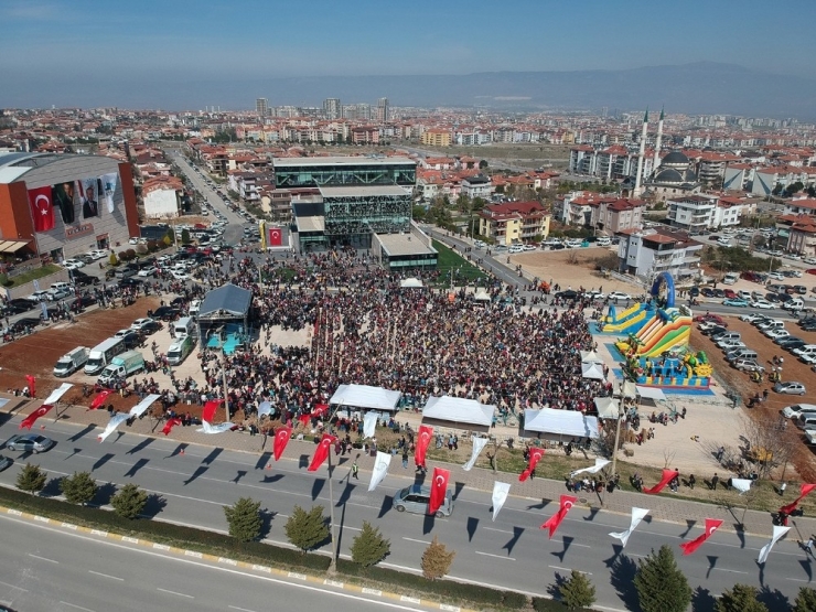 Merkezefendi Belediyesi’nin Vizyon Projesi Merkez Kütüphane Açıldı