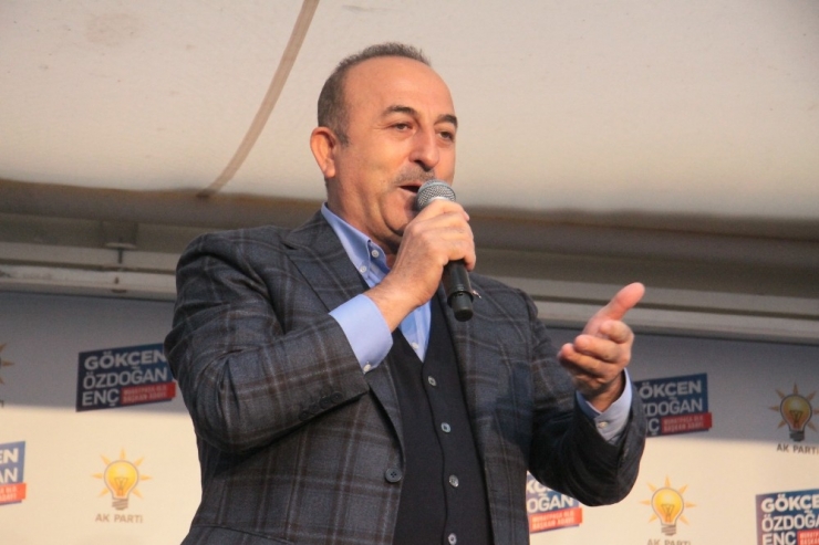 Bakan Çavuşoğlu: “Vatanını, Milletini Seven İnsanların Kurduğu İttifakla Diğer İttifakları Bir Tutmak Bu Millete Hakarettir”