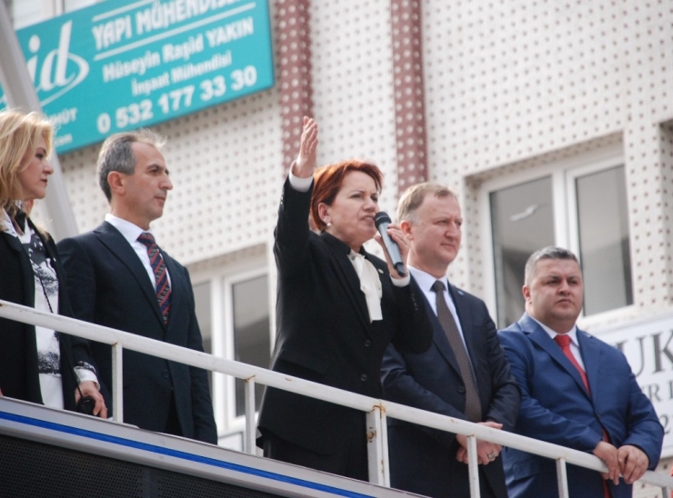Meral Akşener, Tokat’ta Cumhurbaşkanı Erdoğan’a Cevap Verdi