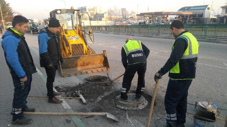 Rögar Kapakları Yol Seviyesine Çıkarılıyor
