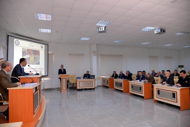 Bilecik’te Mahalli İdareler Seçimi Toplantısı