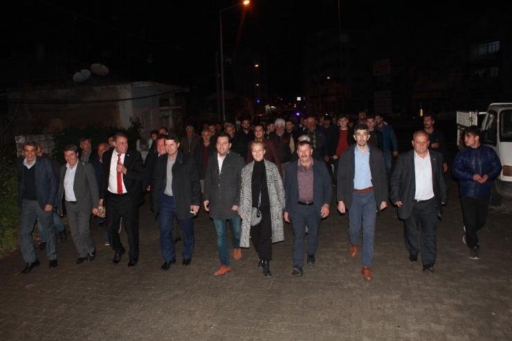 Tuna, Serdaroğlu Mahallesi’ni Ziyaret Etti