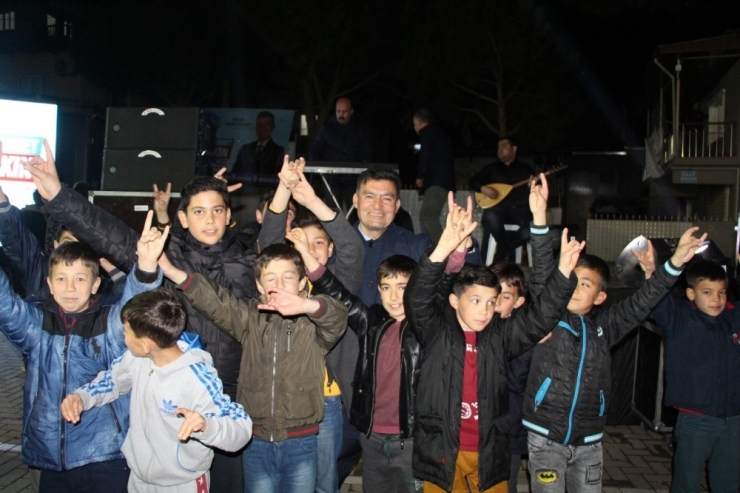 Cumhur İttifakı’ndan Eğrikavak’ta Miting Ve Konserli Seçim Çalışması