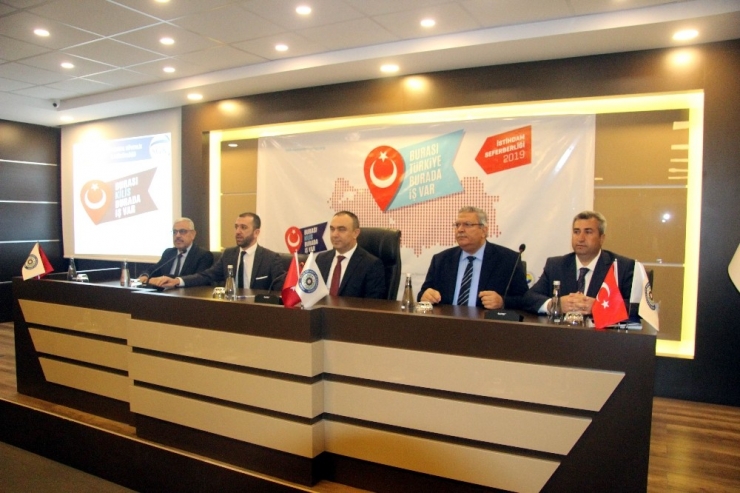 Kilis’te İstihdam Seferberliği Kampanyası Anlatıldı